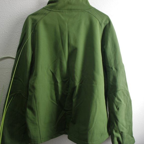 Denali green soft shell zip jacket size L - Picture 5 of 5